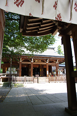 埼玉　神社結婚式　高麗神社　家族　２人　食事会の開き方