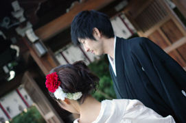 埼玉県　高麗神社　和装　挙式のみ結婚式　