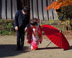 赤ちゃん　お宮参り　100日祝い　７５３　出張撮影　群馬　栃木　埼玉　ばんな寺　足利学校